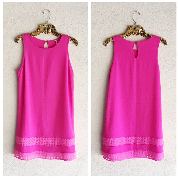mittishop Dresses & Skirts - Hot Pink Shift Tank Dress